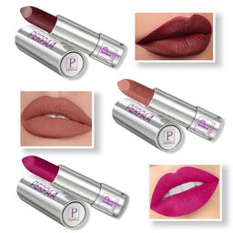 PERPAA Set of 3 Creamy Bullet Push Pop & Play Matte Waterproof Lipstick - 3.5g each image 4