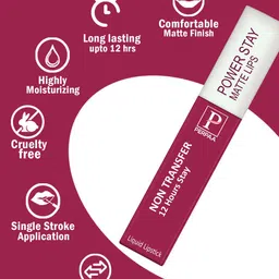 PERPAA Power Stay Set Of 5 Matte Liquid Lipstick - 5ml Each - 09-03-10-22-23 image 3