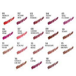 GLAM21 Set Of 2 Super Matte Non-Drying Long-Lasting Colorstick - Maroon Melt 09 image 2