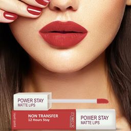 FORFOR Set of 4 Powerstay Non Transfer Liquid Matte Lipstick - 5 ml Each image 2