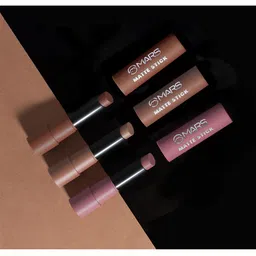MARS Set Of 3 Blushed Nudes Matte Lipstick 9.6gm image 1