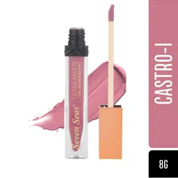 Seven Seas Ultra Matte Smudge-Proof Cruelty Free Liquid Lipstick 9 g - Castro-I 207-44