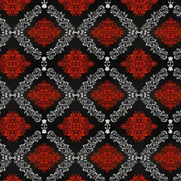 Asian royal Red & Black Floral Self Adhesive Heat Resistant Waterproof Wall Sticker-picture-13