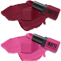 ForSure Set of 2 Intense Matte Velvet Touche Long Lasting Lipsticks 3.5g Each - 309 & 304-7