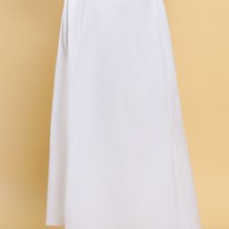 Soch Women White Solid Cotton Saree Shapewear-image-87