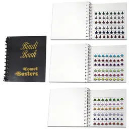 Comet Busters Bindi Book with Reusable Bindis - Multicoloured 05-38