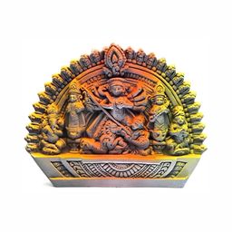 ESVAR STONECRAFT Black & Yellow Religious Idol Showpiece-image-52