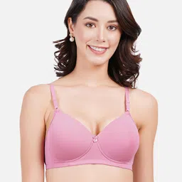 FIMS Pack Of 2 Full Coverage Lightly Padded Everyday Bras With All Day Comfort image 3