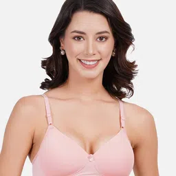 FIMS Pack Of 3 Full Coverage Lightly Padded Everyday Bras With All Day Comfort image 3