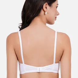 FIMS Pack Of 4 Full Coverage Lightly Padded Everyday Bra With All Day Comfort image 4