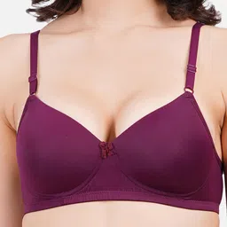 FIMS Pack of 2 Full Coverage Lightly Padded Everyday Bra With All Day Comfort image 5