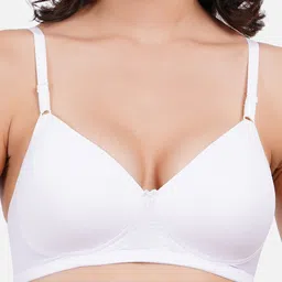 FIMS Pack of 3 Full Coverage Lightly Padded Everyday Bra With All Day Comfort image 3