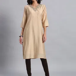 JDS LIFESTYLE Embroidered Thread Work Kurta-image-78