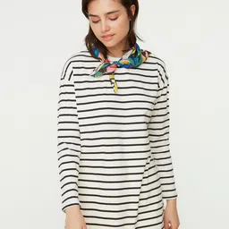 Trendyol Striped Longline Tshirt-image-53