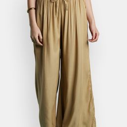 VEDANA Women Beige Palazzos-image-73