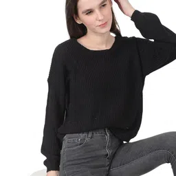 NoBarr Women Black Pullover-image-92