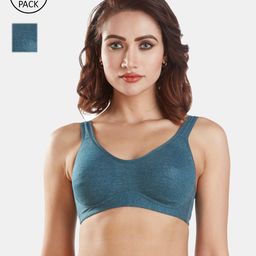 Sonari Green Double Layer Bra-26