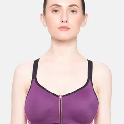 Triumph Triaction 125 Padded Wireless Front Open Extreme Bounce Control Sports Bra-picture-40