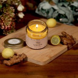Tara Enlightening World Martini Large Container Screw Lid Candle-36