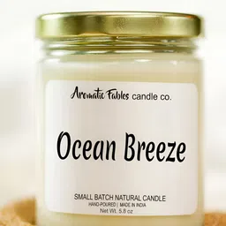 Aromatic Fables White & Black Scented Glass Jar Candles-22
