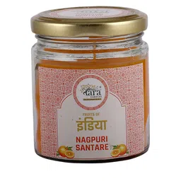 Tara Enlightening World Nagpuri Santre Medium Glass Conatainer Screw Lid Candle image 2
