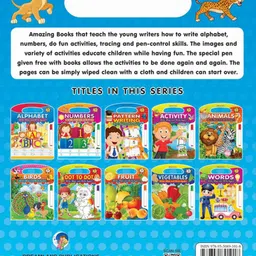 Dreamland Kids Write & Wipe Book image 3