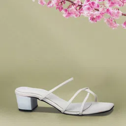 ERIDANI Women White Solid Pumps-53