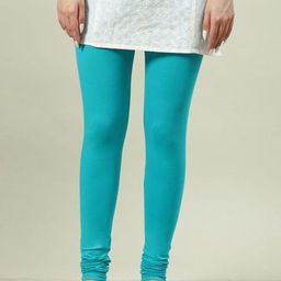 Biba Mid Rise Cotton Churidar Length Leggings-image-98