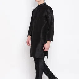 MAG Regular Kurta With Churidar & Nehru Jacket image 5