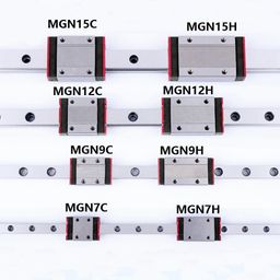 MGN12H Linear Guide Rail – 1M with Sliding block image 2