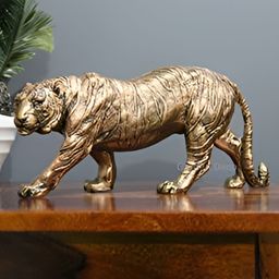 Garden Deco Gold-Toned 2 Pieces Medium Figurine Showpiece-image-24