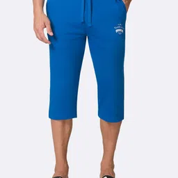 Van Heusen Men Drawstring Waist Functional Pockets Capri Shorts-picture-2