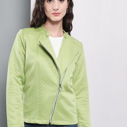 BAESD Lapel Collar Quilted Jacket-27