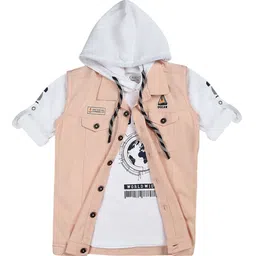 CAVIO Boys Lightweight Open Front Jacket with Embroidered-picture-3