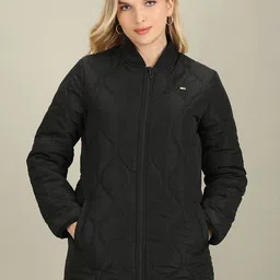 U.S. Polo Assn. Women Stand Collar Bomber Jacket-picture-32