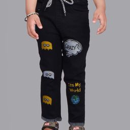 A-Okay Girls Slim Fit High Rise Clean Look Embroidered Stretchable Jeans-image-78