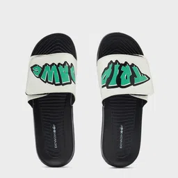 Bewakoof Men Trip Dawg Printed Rubber Sliders-picture-16