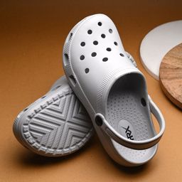 HRX by Hrithik Roshan Men Grey Slip On Clogs-picture-45