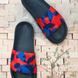 EXTRIMOS Men Red & Blue Sliders-picture-15