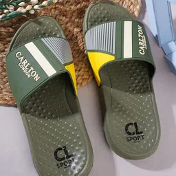 Carlton London sports Men Printed Sliders-picture-56