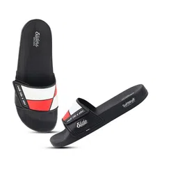 WELCOME Men Printed Slip-On Sliders image 2