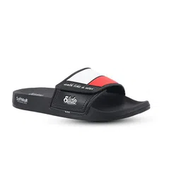 WELCOME Men Printed Slip-On Sliders image 3