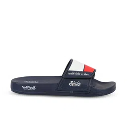 WELCOME Men Colourblocked Sliders image 5