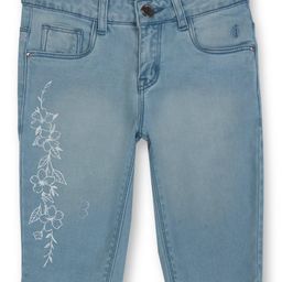 Gini and Jony Girls Floral Printed Mid-Rise Cotton Capris-image-54