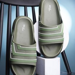 Action EVA Flotter Men Striped Rubber Sliders-picture-13
