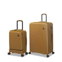 IT luggage Rapidity Set Of 2 Textured 28 inches Hard-Sided Trolley Suitcase-26