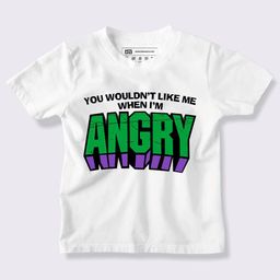 BE AWARA Kids White Typography Printed Applique T-shirt-image-32