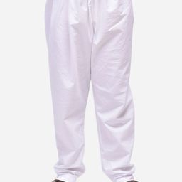 NAMASKAR Boys White Solid Churidar-image-98