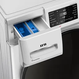 IFB 8 kg 5 Star Wi-Fi Inverter Fully Automatic Front Load Washing Machine (Senator SXN 8014K, In-built Heater, Rich Silver) image 5