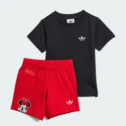 adidas x Disney Minnie Mouse Shorts and Tee Set Kids-32